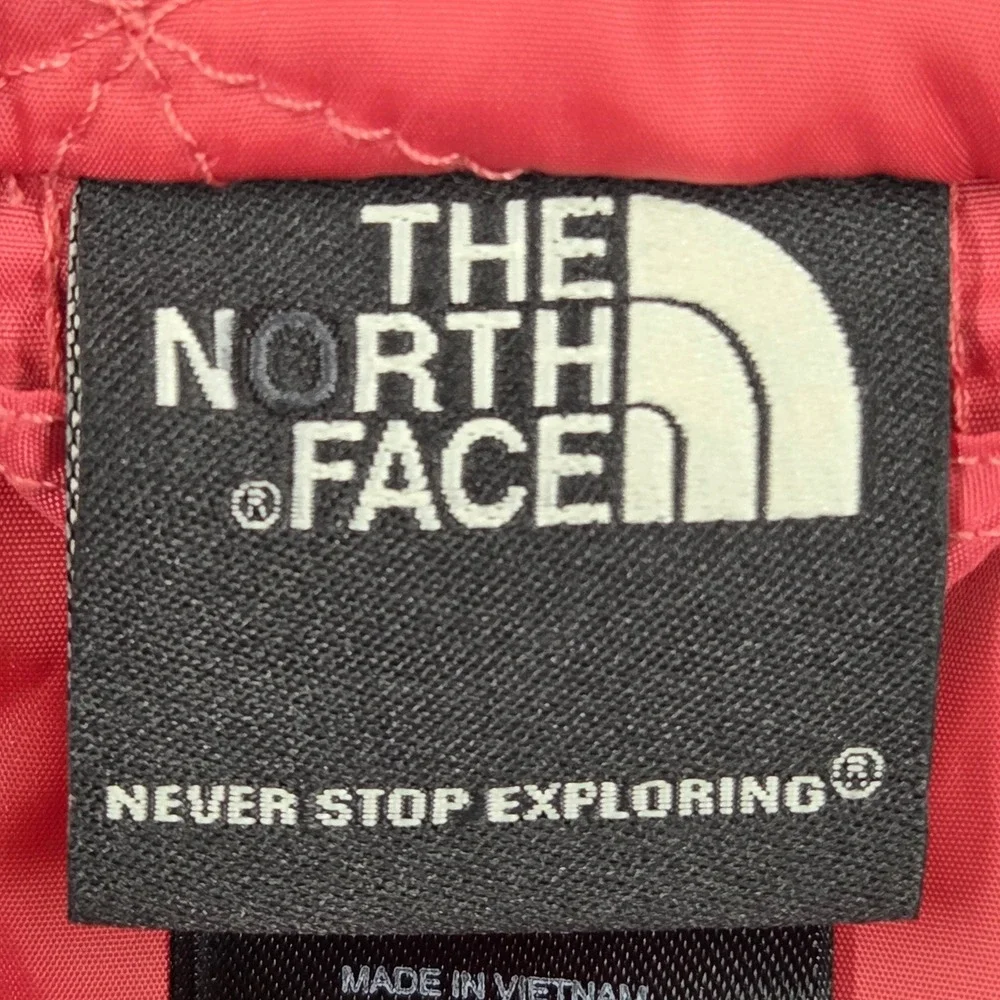 The North Face ThermoBall‎ Quilted Puffer Vest Full Zip Red Womens Medium